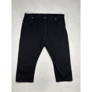 Vintage Wrangler Cowboy Cut Jeans Mens 46x30 Black 13MWZWK Western Big & Tall